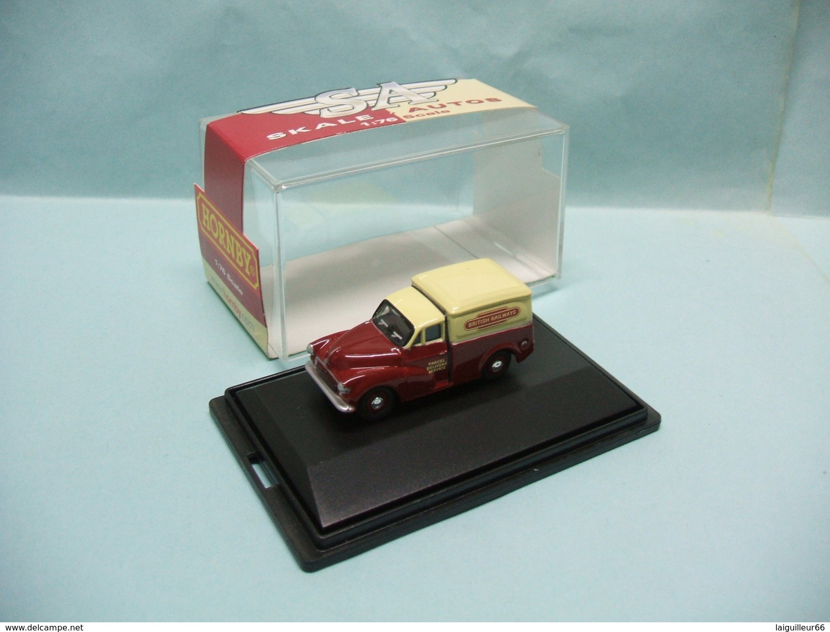 Hornby SA - MORRIS MINOR VAN British Railways Réf. R7002 OO 1/76 - Baanvoertuigen