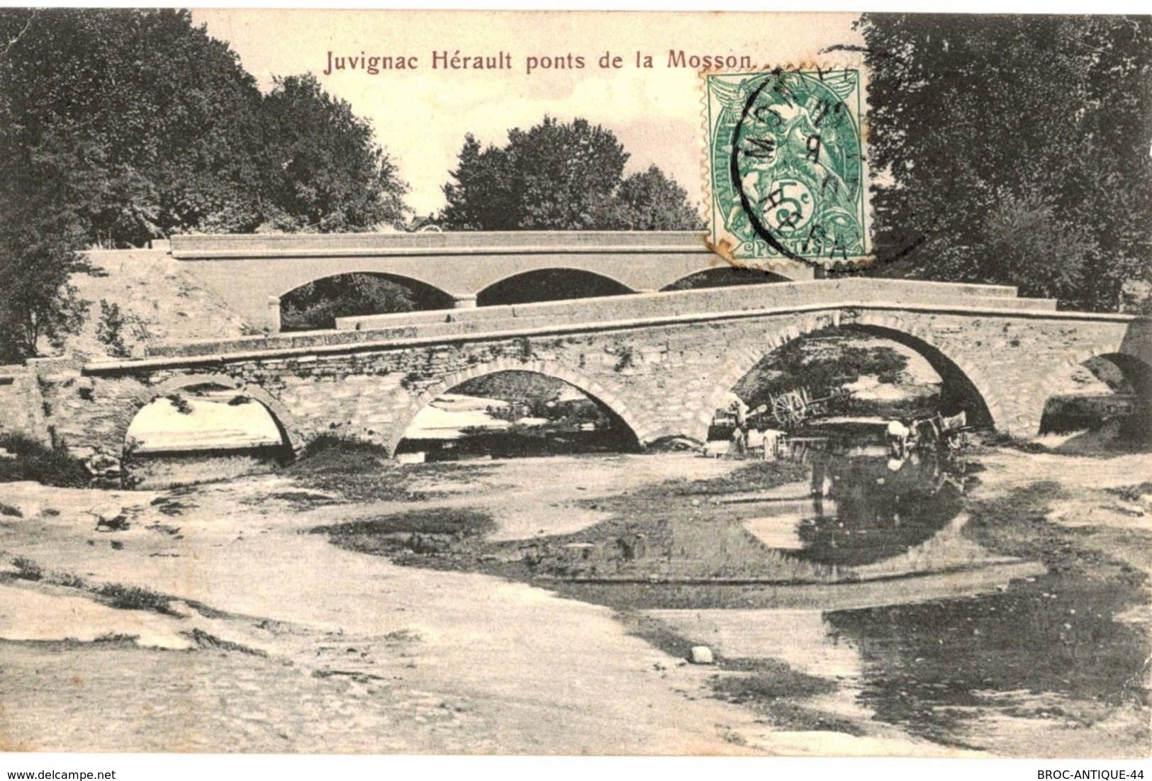 CPA N°12357 - JUVIGNAC HERAULT - PONTS DE LA MOSSON - Sonstige & Ohne Zuordnung