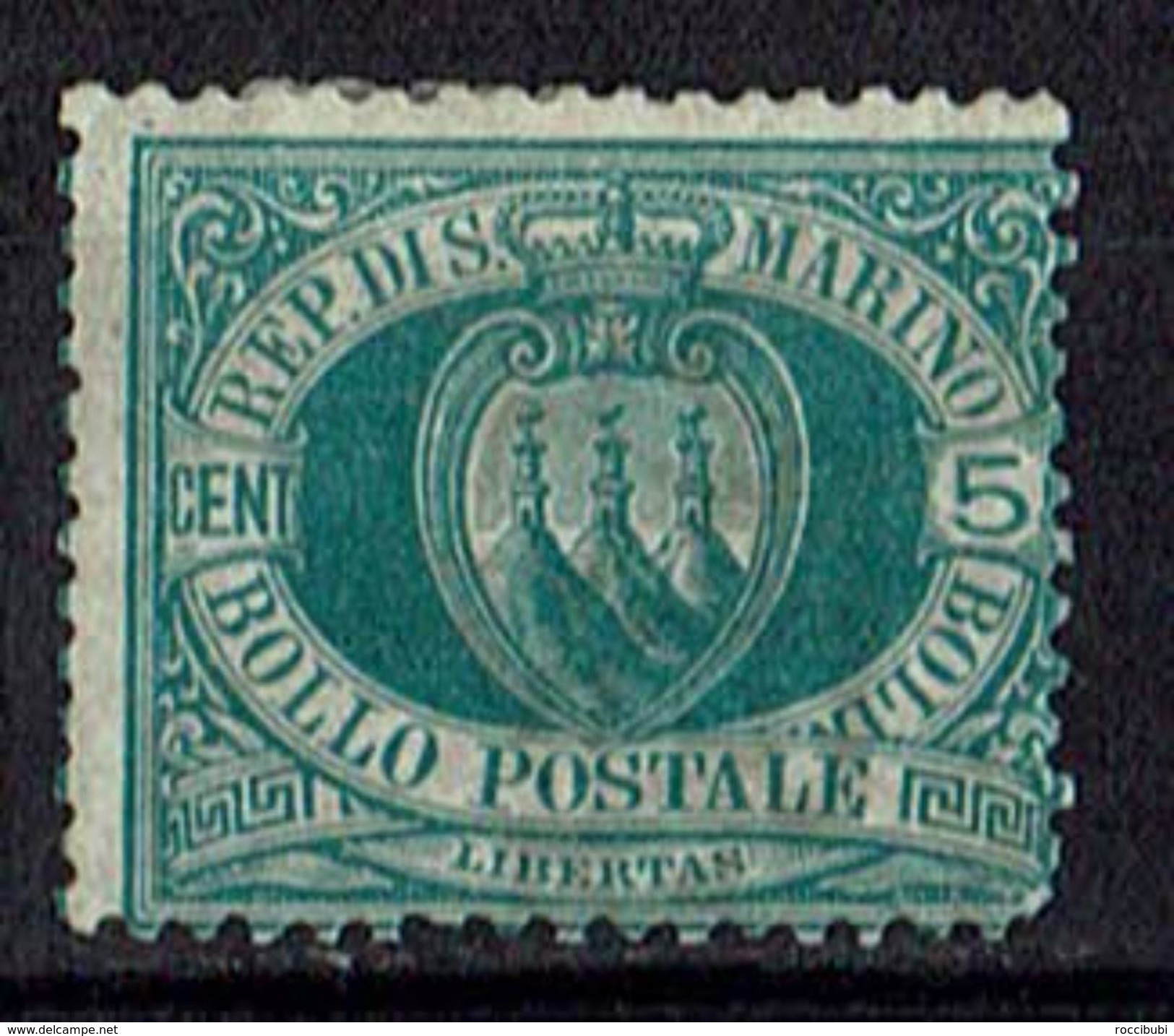 San Marino 1894/1899 // Michel 27 * (10.058) - Gebruikt