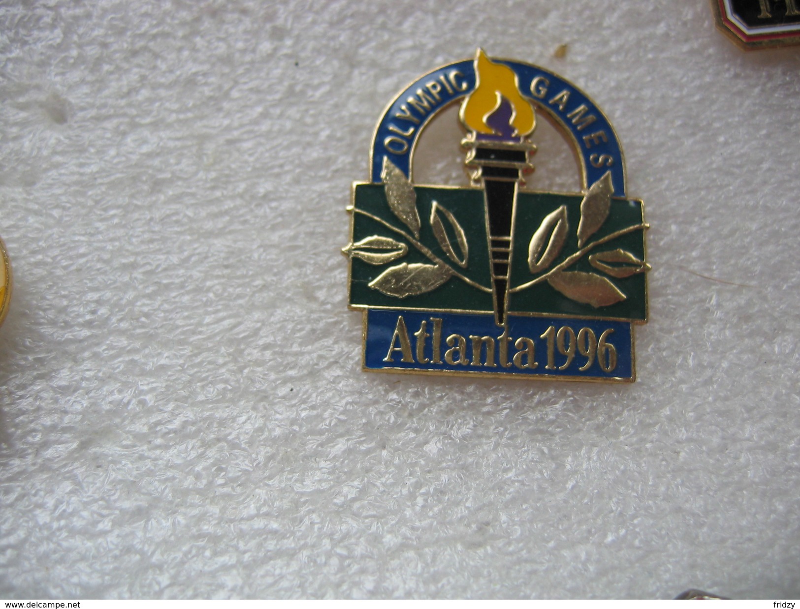 Pin's De La Flamme Des Jeux Olympiques D'Atlanta En 1996 - Jeux Olympiques