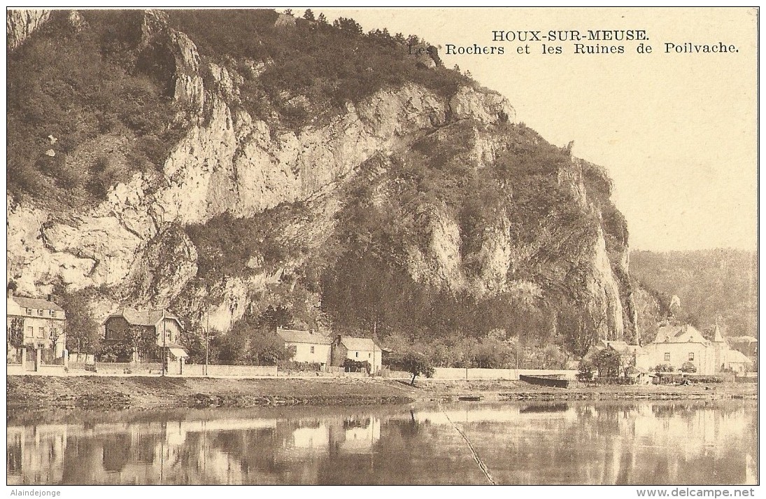 Houx-sur-Meuse - Les Rochers Et Les Ruines De Poilvache - Yvoir