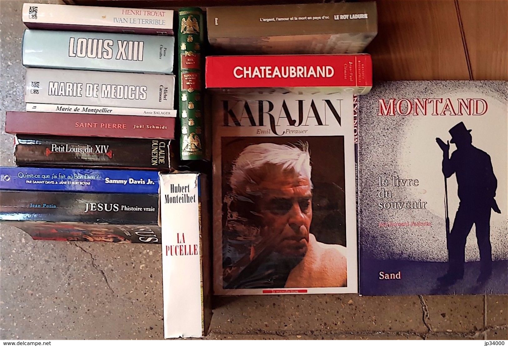 Lot De 13 Biographies Différentes, Histoire, Auteurs Classiques, Musique.... - Bücherpakete