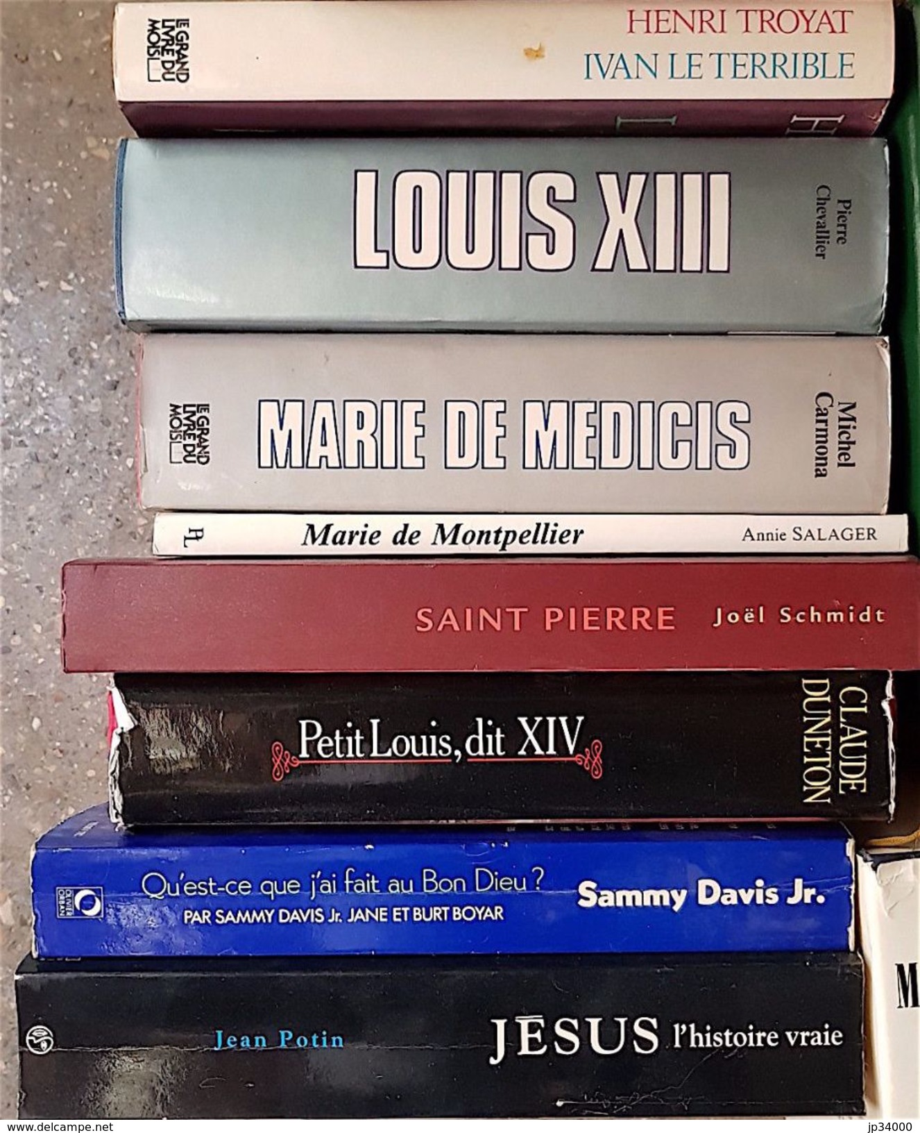 Lot De 13 Biographies Différentes, Histoire, Auteurs Classiques, Musique.... - Lots De Plusieurs Livres