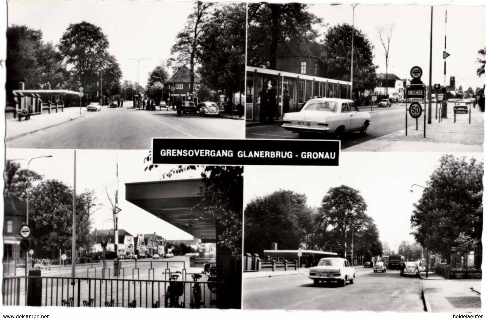 Ak Glanerburg, Grenzübergang Nach Gronau, Ungelaufen, Um 1970 (22z1) - Enschede