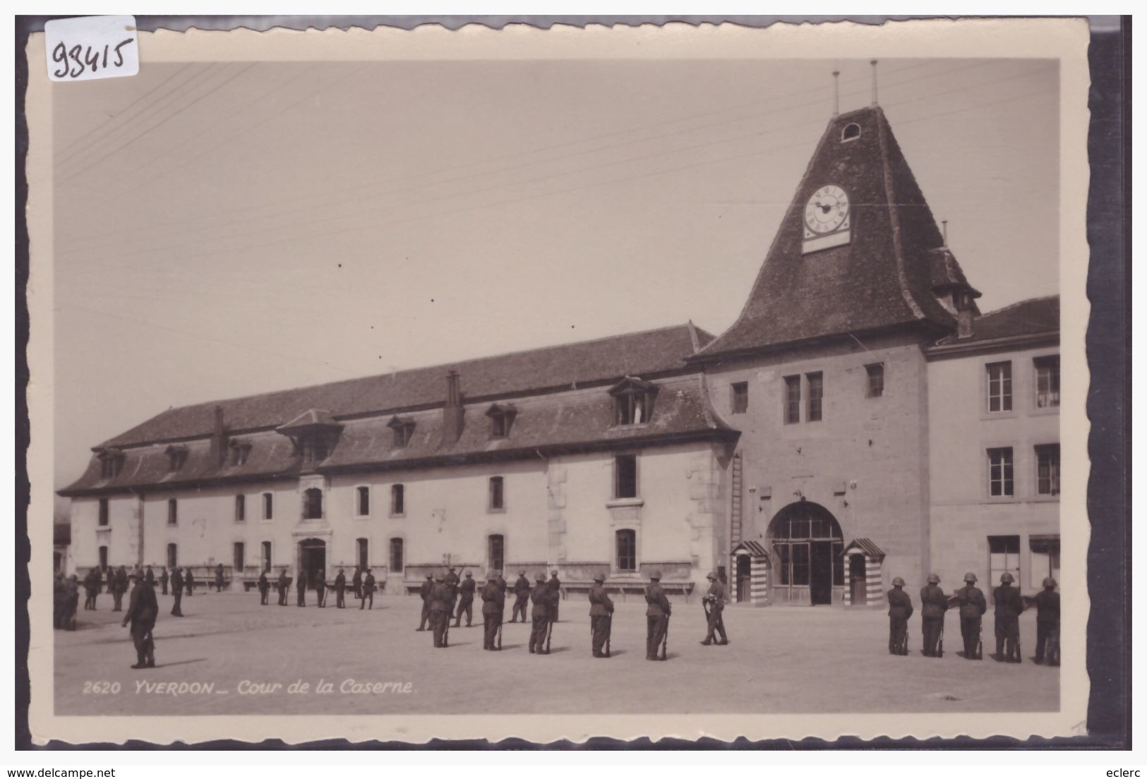 DISTRICT D'YVERDON - YVERDON - COUR DE LA CASERNE - TB - Yverdon-les-Bains 