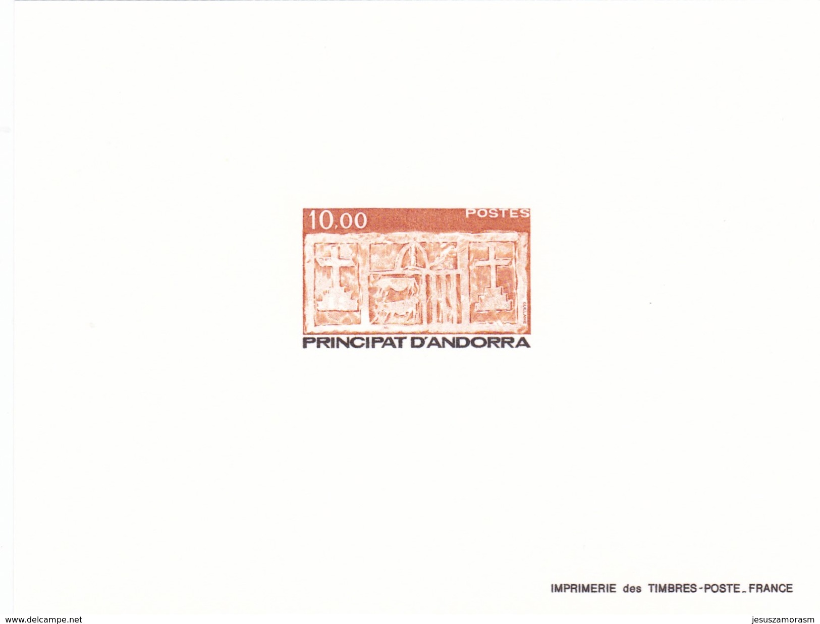 Andorra Francesa Nº 337 En Prueba - Unused Stamps