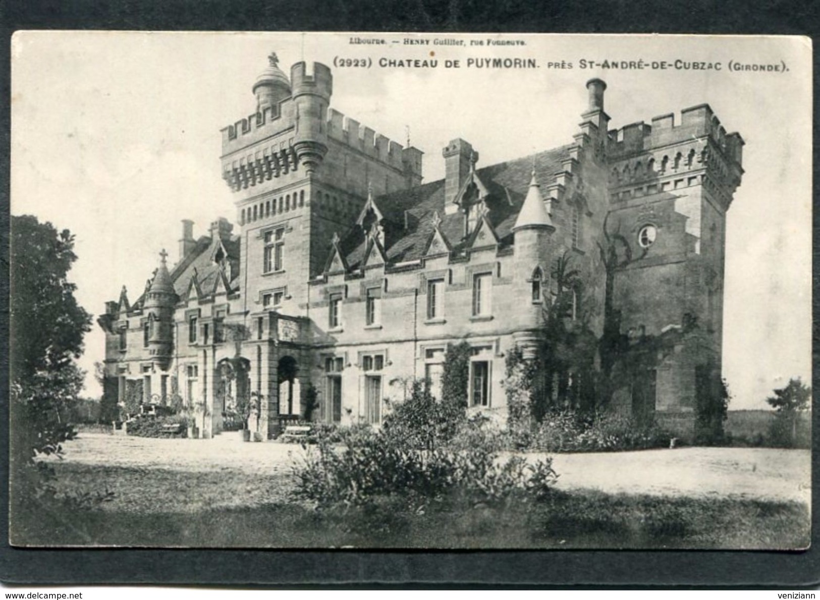 CPA - Château De PUYMORIN Près De ST ANDRE DE CUBZAC - Autres & Non Classés