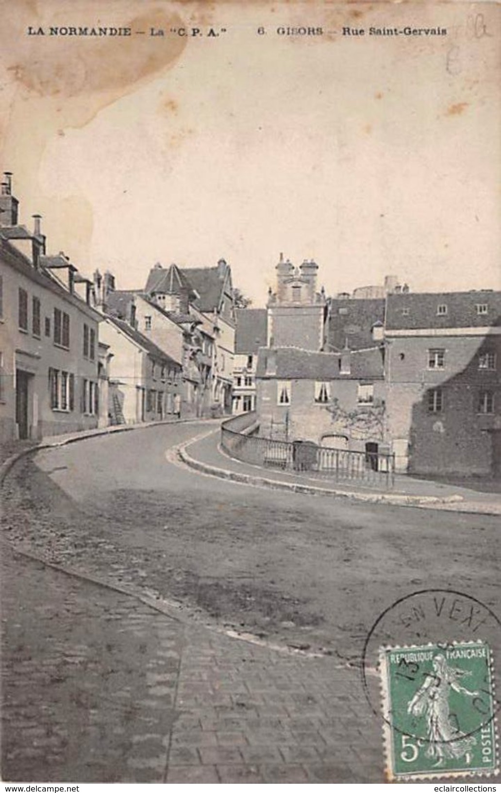 Gisors      27         Rue   St Gervais         (voir Scan) - Gisors