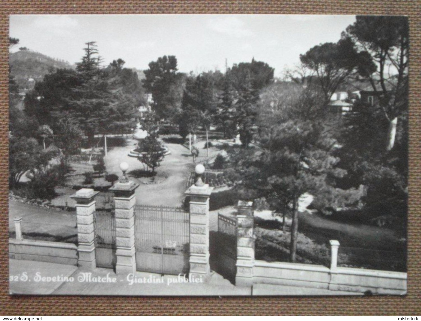 SAN SEVERINO MARCHE -GIARDINI PUBBLICI -1958 -    - --   BELLA - Autres & Non Classés