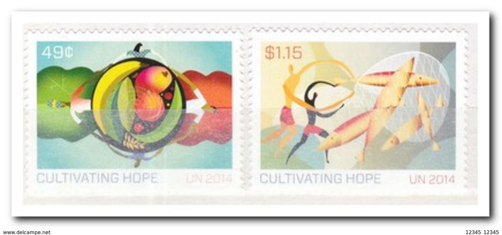 V.N. New York 2014, Postfris MNH, Cultivating Hope - Ongebruikt