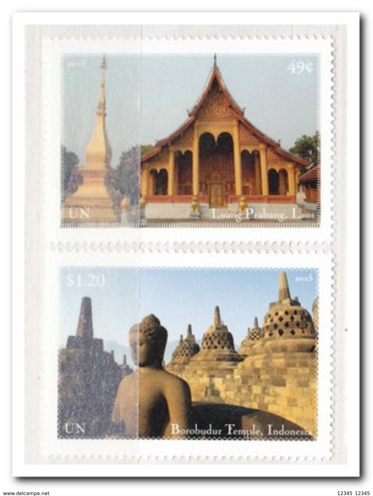 V.N. New York 2015, Postfris MNH, UNESCO - Ongebruikt