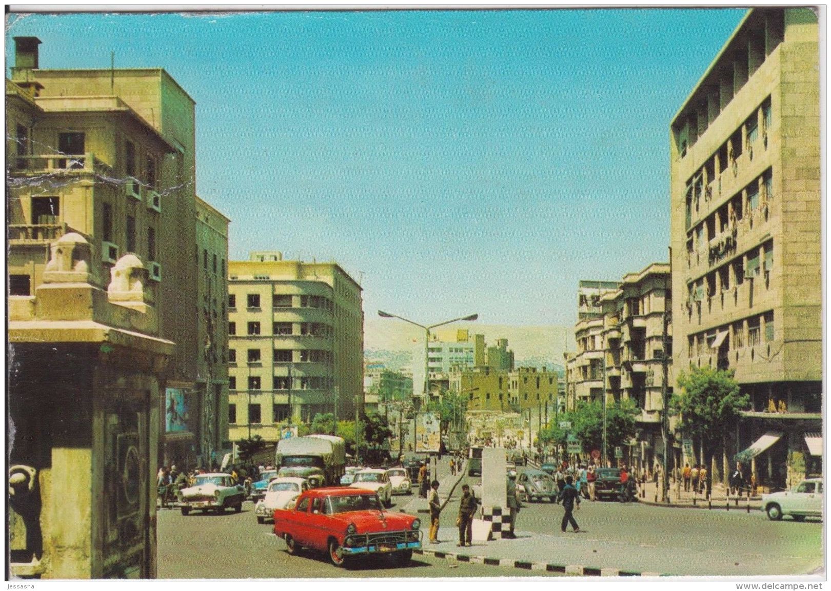 AK - (Syrien) -  DAMASCUS -  Saad Allah Jabri Street - Syria