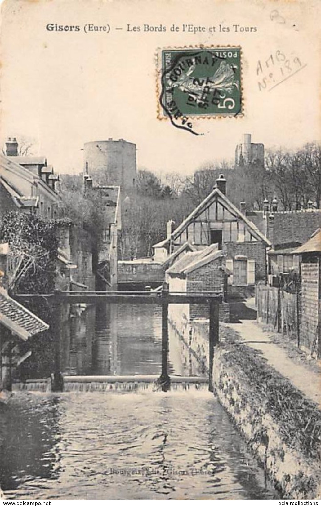 Gisors      27         Bords De L'Epte  Et Les Tours              (voir Scan) - Gisors