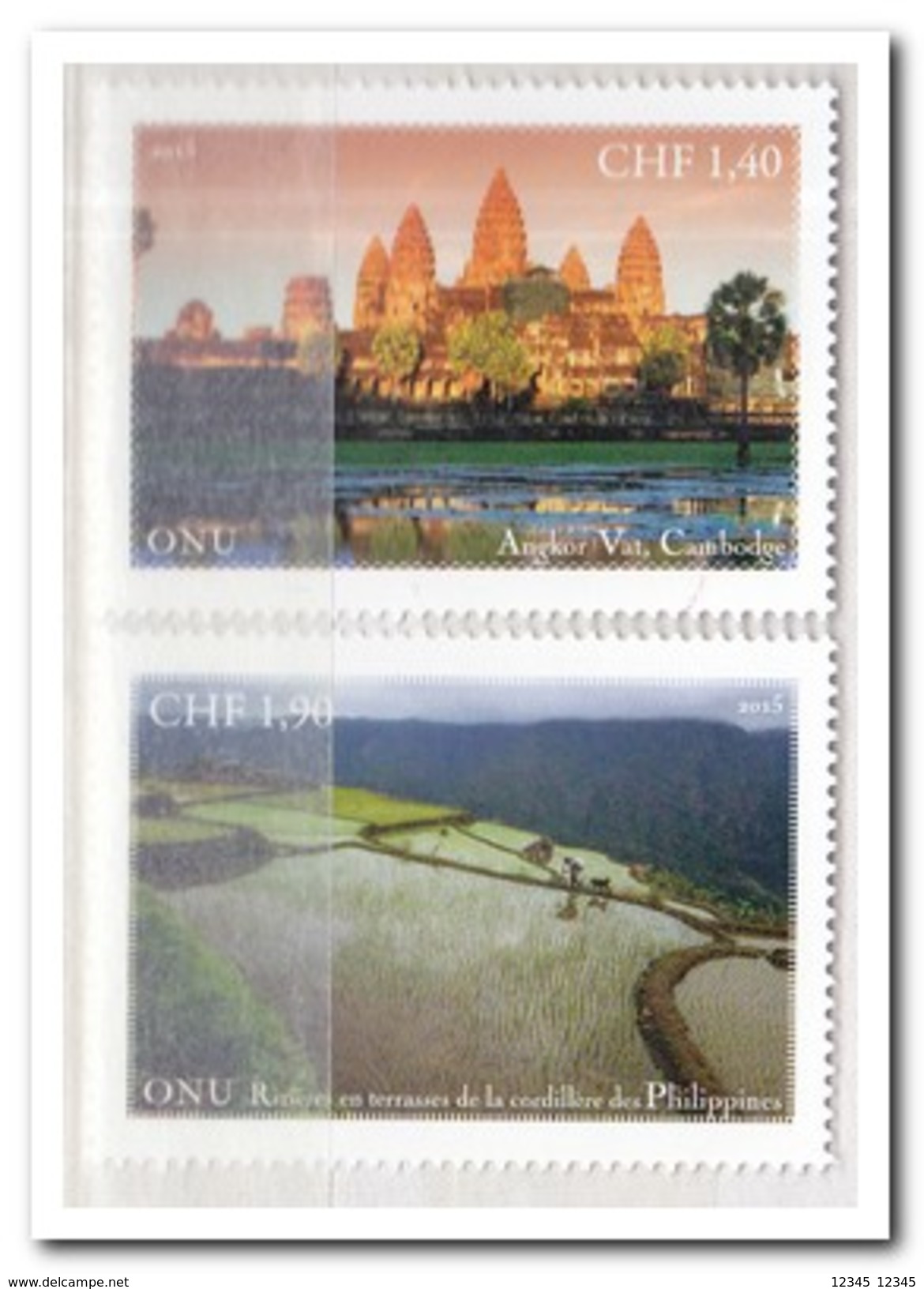 V.N. Geneve 2015, Postfris MNH, UNESCO - Unused Stamps