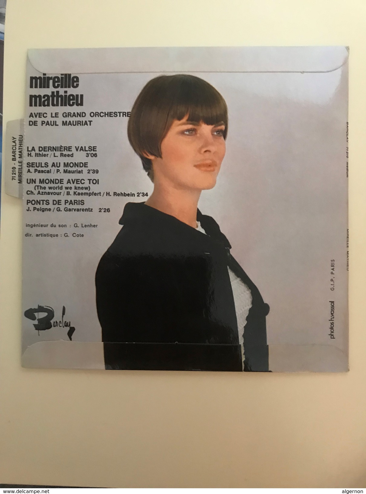 Mireille Mathieu La Dernière Valse - Autres - Musique Française