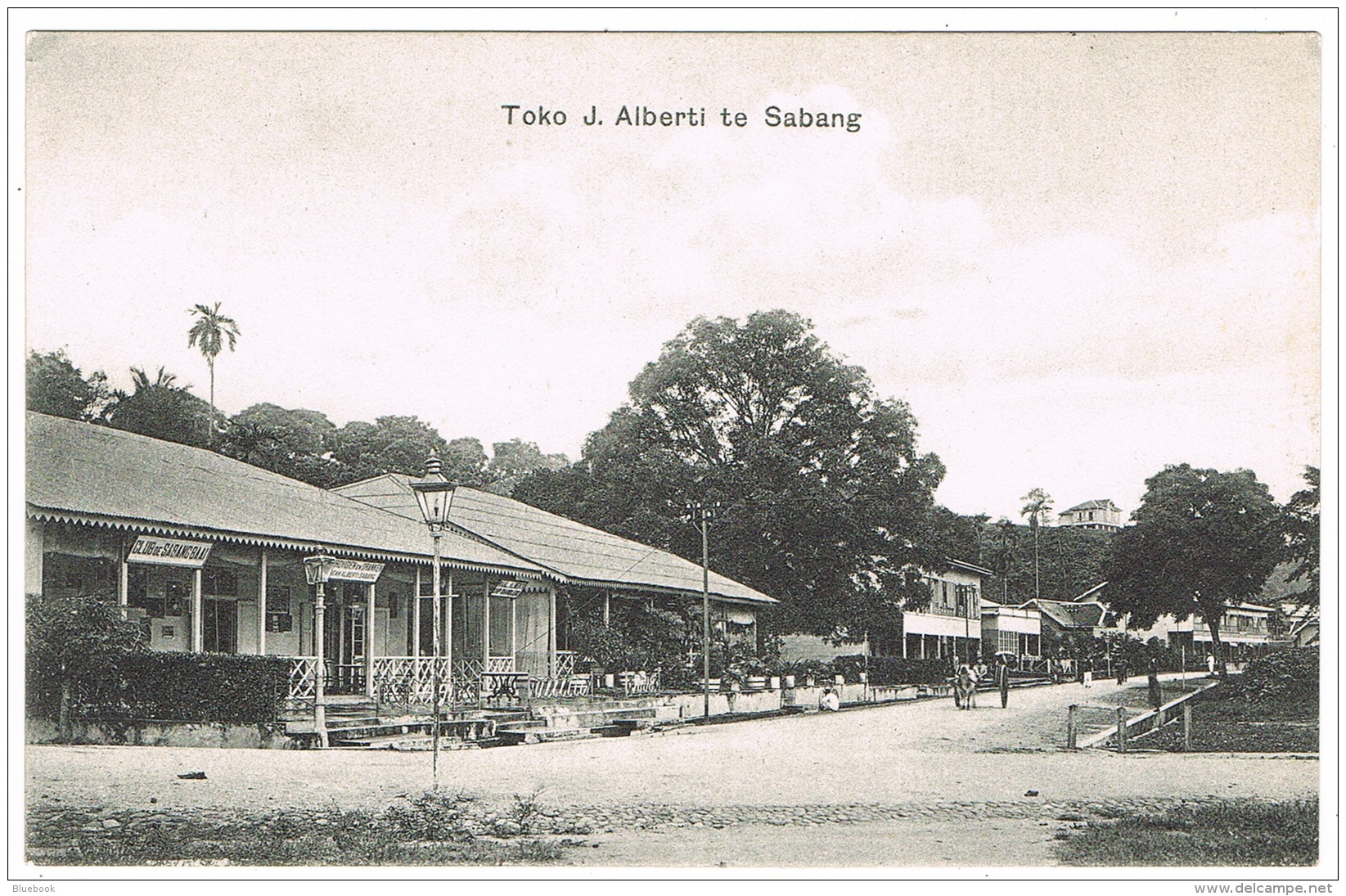 RB 1175 - Early Postcard - Store Toko J. Alberti Te Sabang - Dutch East Indies - Indonesia - Indonesia