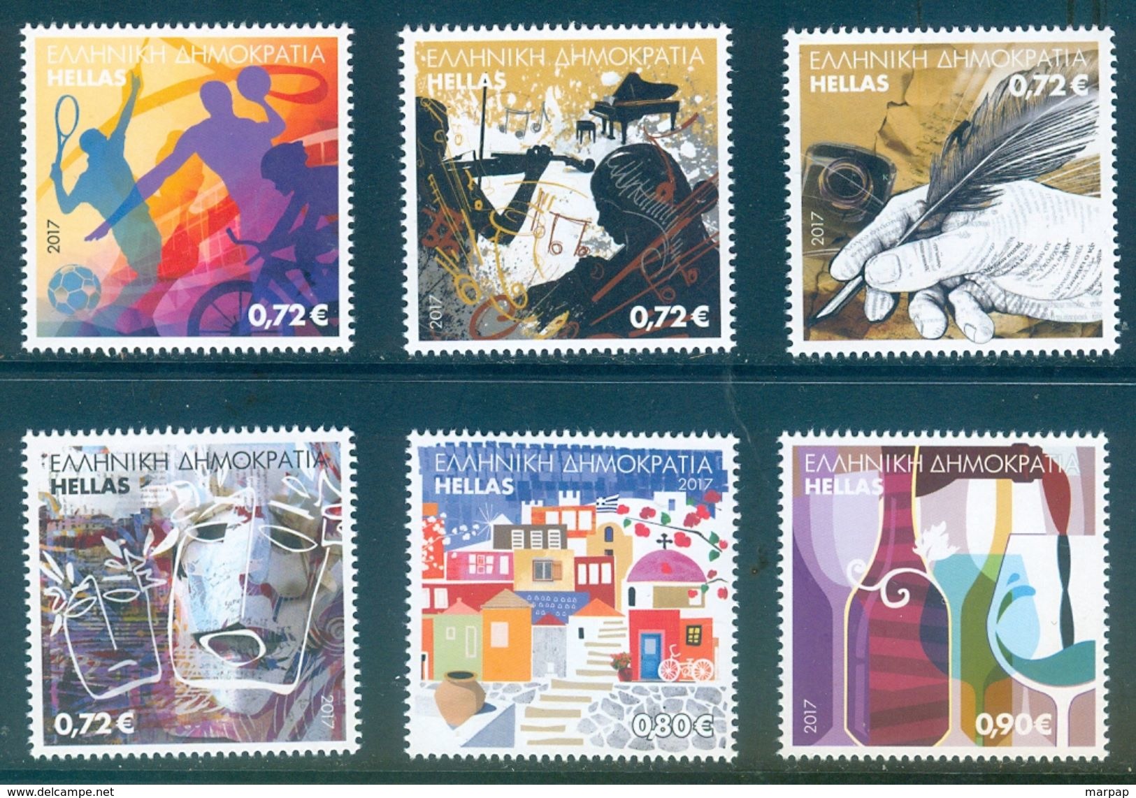 Greece, Yvert No 2851/2856, MNH - Ongebruikt