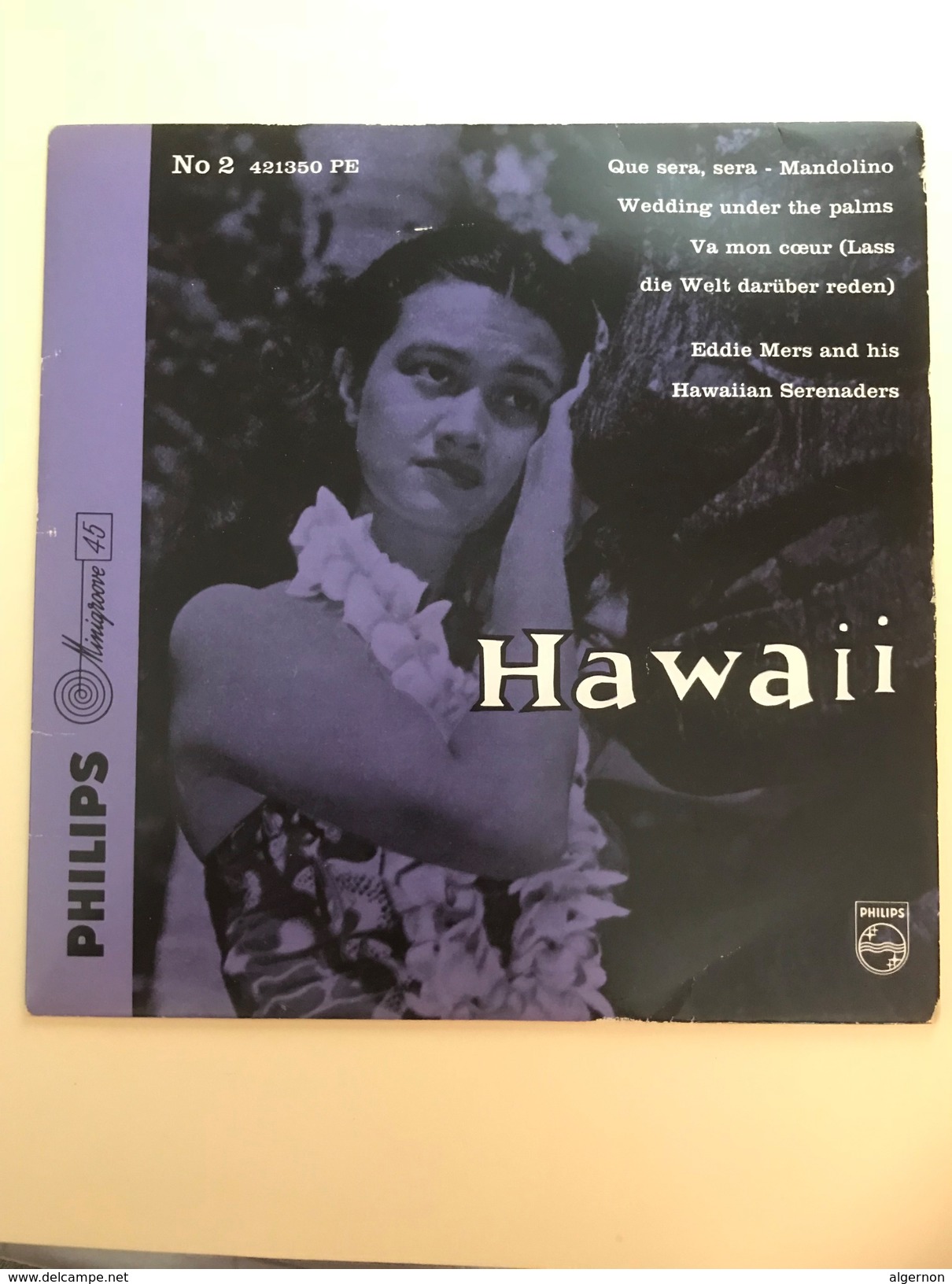 Hawaii N°2 Que Sera Sera Mandolino Eddie Mers And His Hawaiian Serenaders - Musiques Du Monde