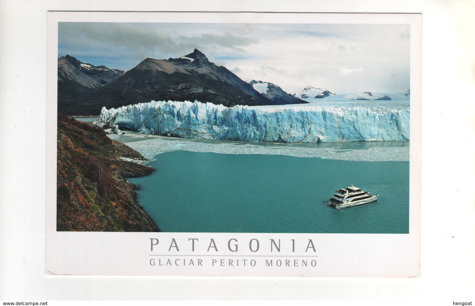 Beaux Timbres , Stamps " Glacier , Terre De Feu " , Sur Carte De Patagonie Du 03/12/12 , Trou D'épingle: Voir Scan - Covers & Documents