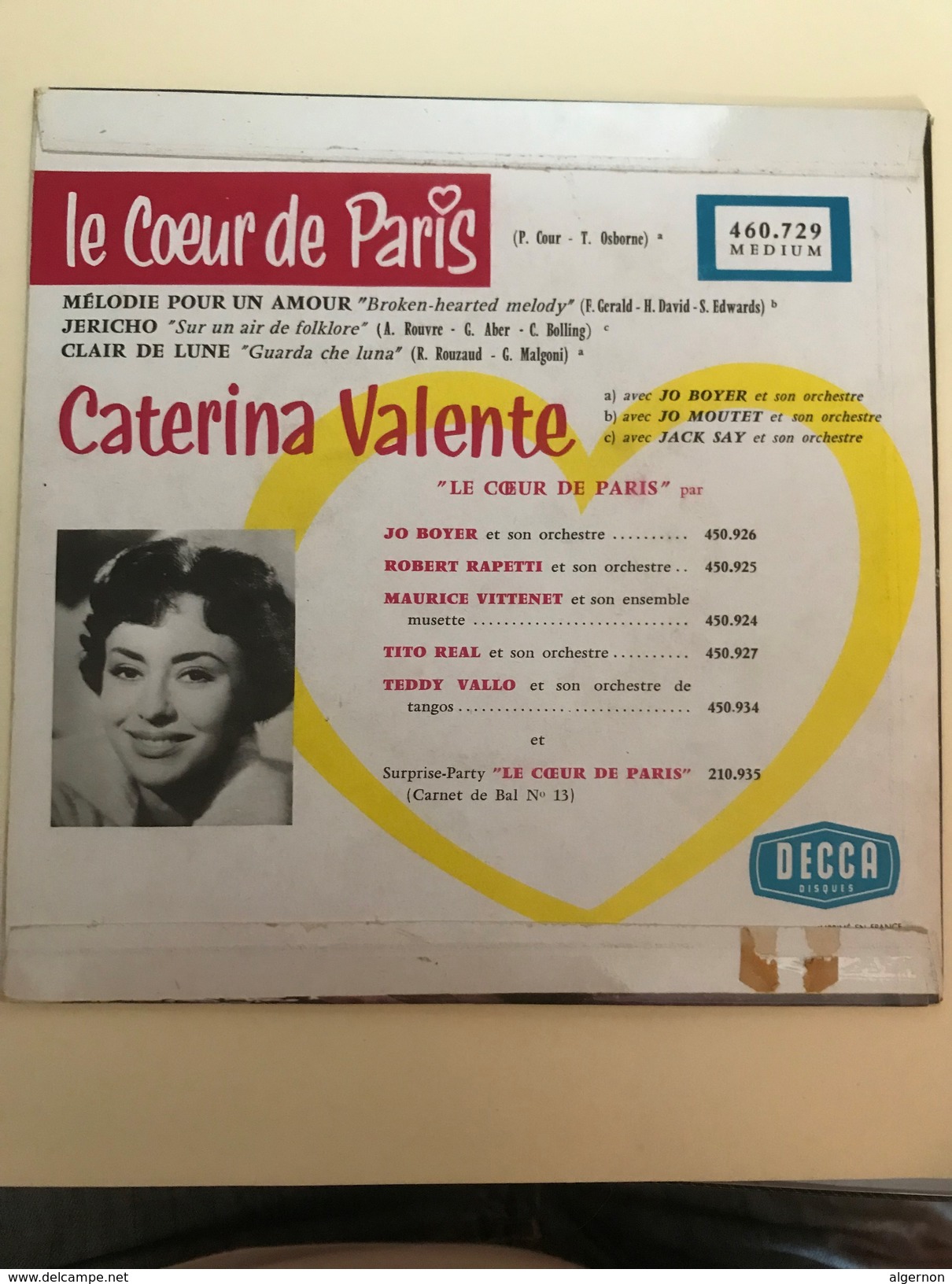 Caterina Valente Le Coeur De Paris - Autres - Musique Française
