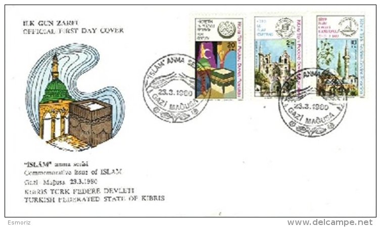 CYPRUS (KTFD), 1980, Cover - Lettres & Documents