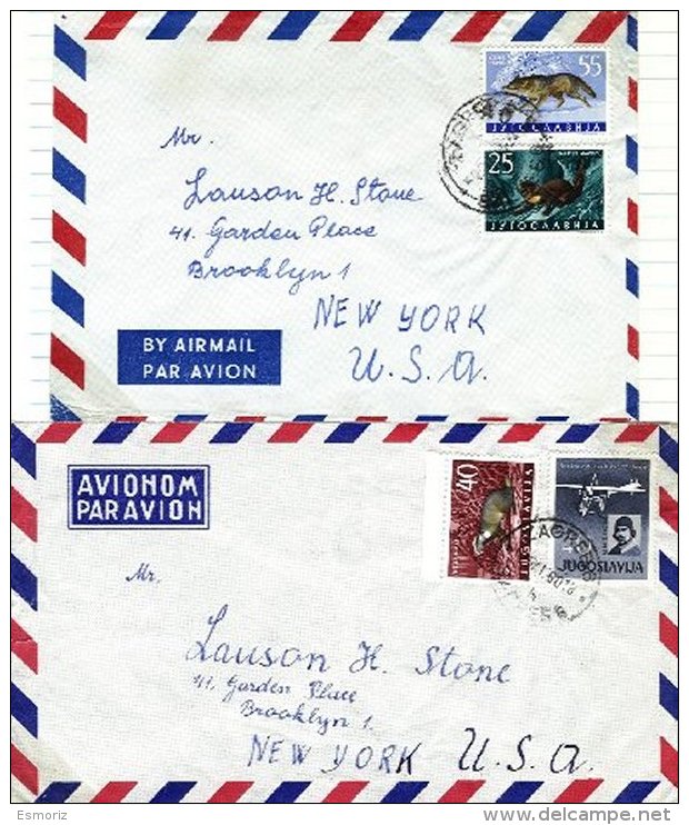 YUGOSLAVIA, 1960, Cover - Lettres & Documents