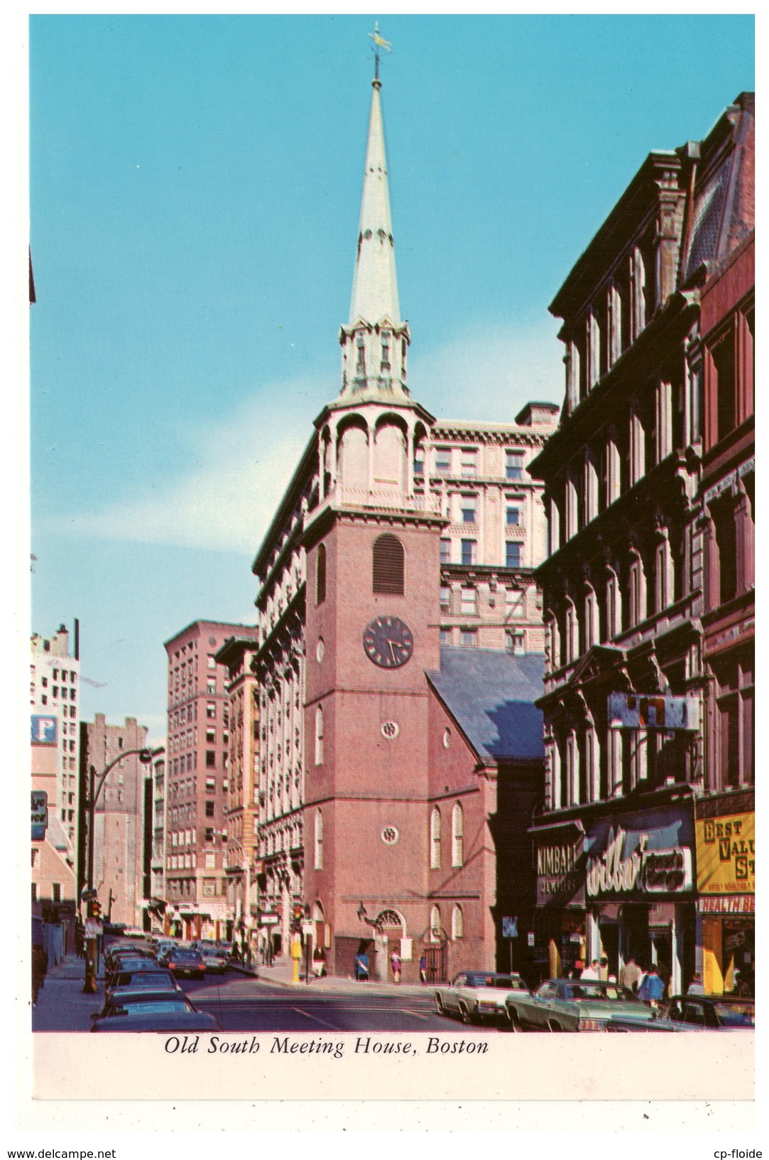 ETATS-UNIS . OLD SOUTH MEETING HOUSE, BOSTON - Réf. N°18045 - - Boston