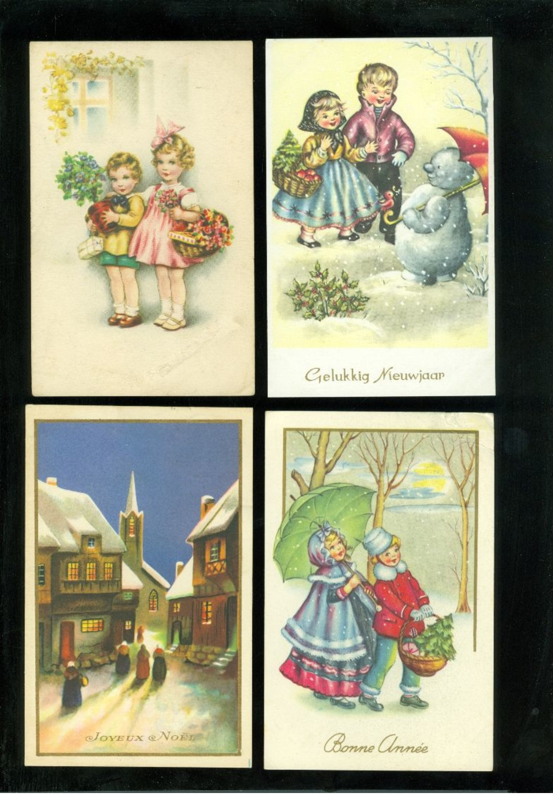 Beau Lot De 60 Cartes Postales De Fantaisie   Mooi Lot 60 Postkaarten Van Fantasie -  60 Scans - 5 - 99 Cartes