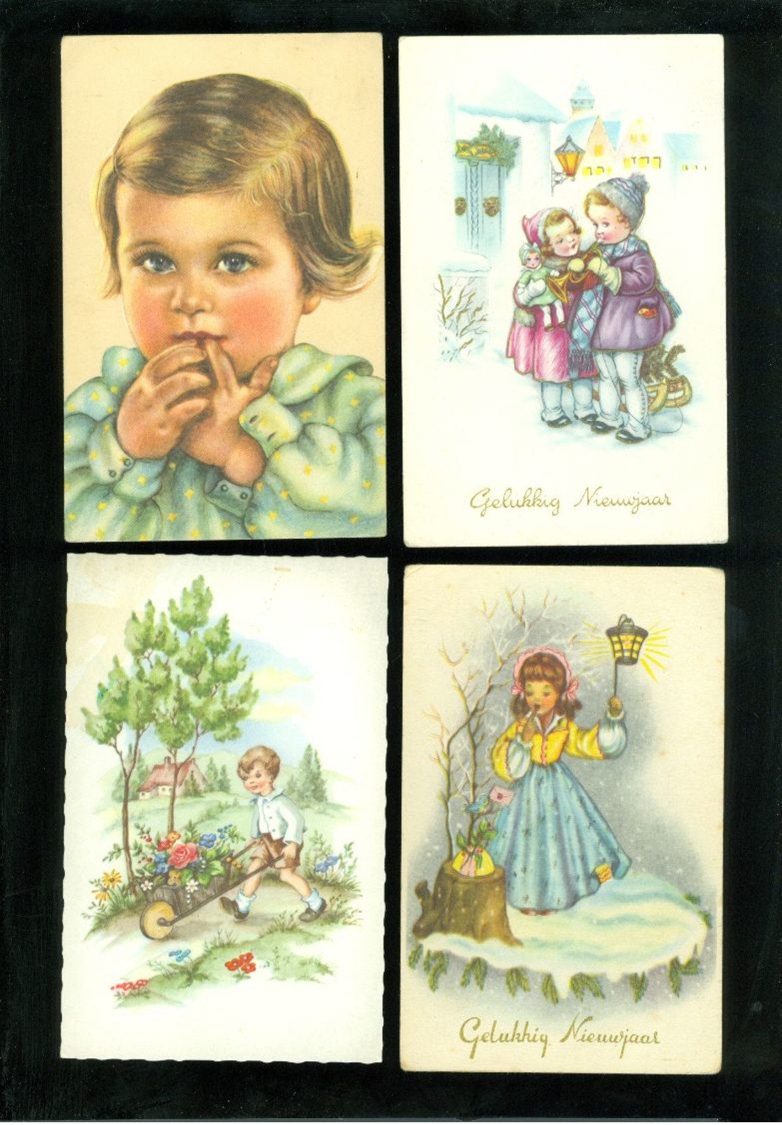 Beau Lot De 60 Cartes Postales De Fantaisie   Mooi Lot 60 Postkaarten Van Fantasie -  60 Scans - 5 - 99 Cartes