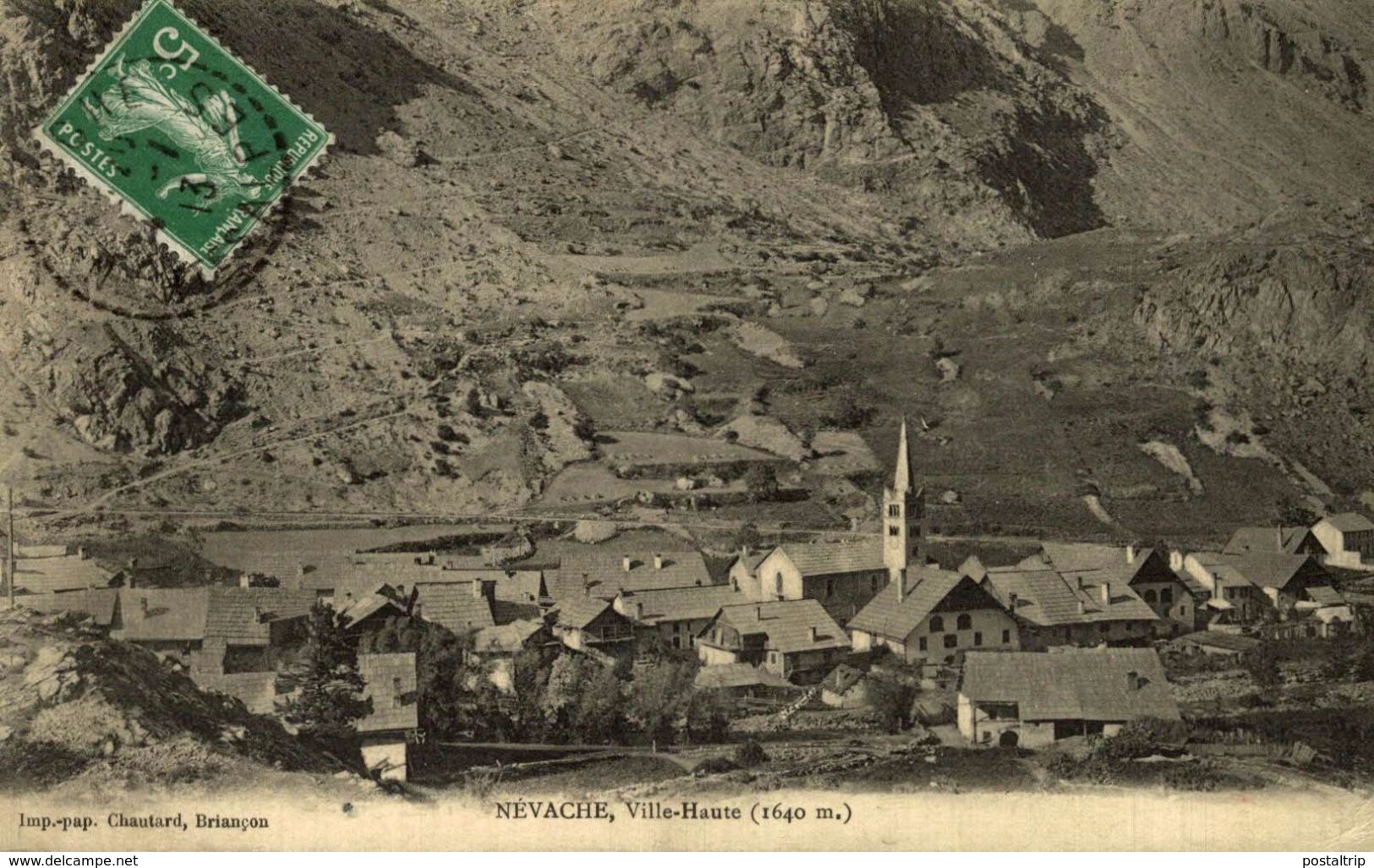 Cpa Du O5  NEVACHE VILLE HAUTE - Otros & Sin Clasificación