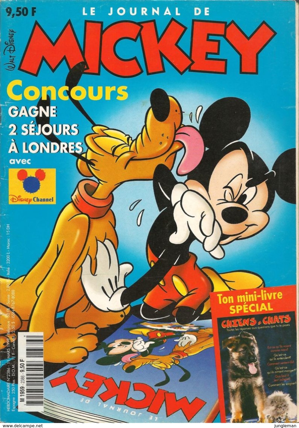 Le Journal De Mickey N° 2386 - Mars 1998 -  Bon état. - Disney