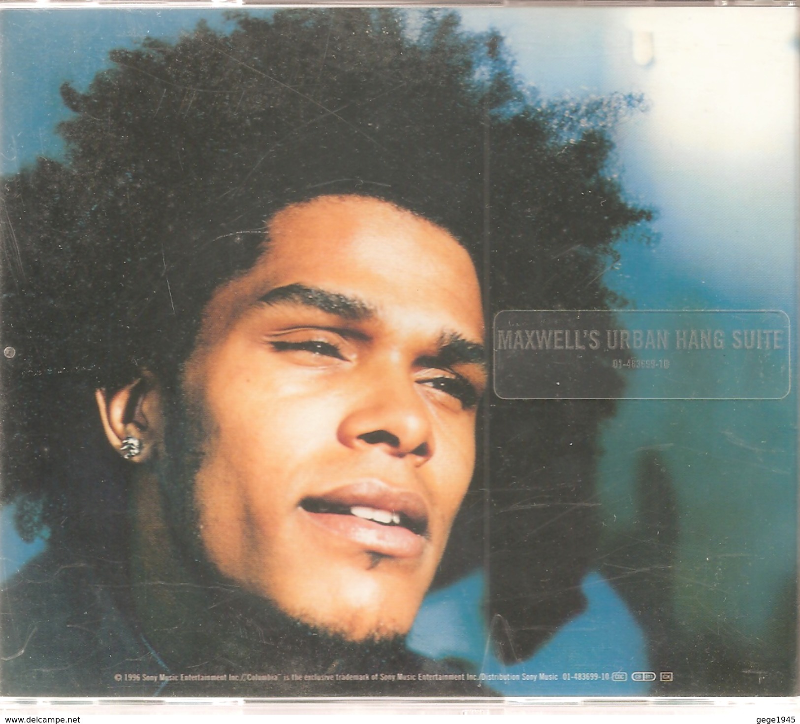 CD    Maxwell's  Urban  Hang  Suite    De  1996   Avec  11  Titres - Wereldmuziek