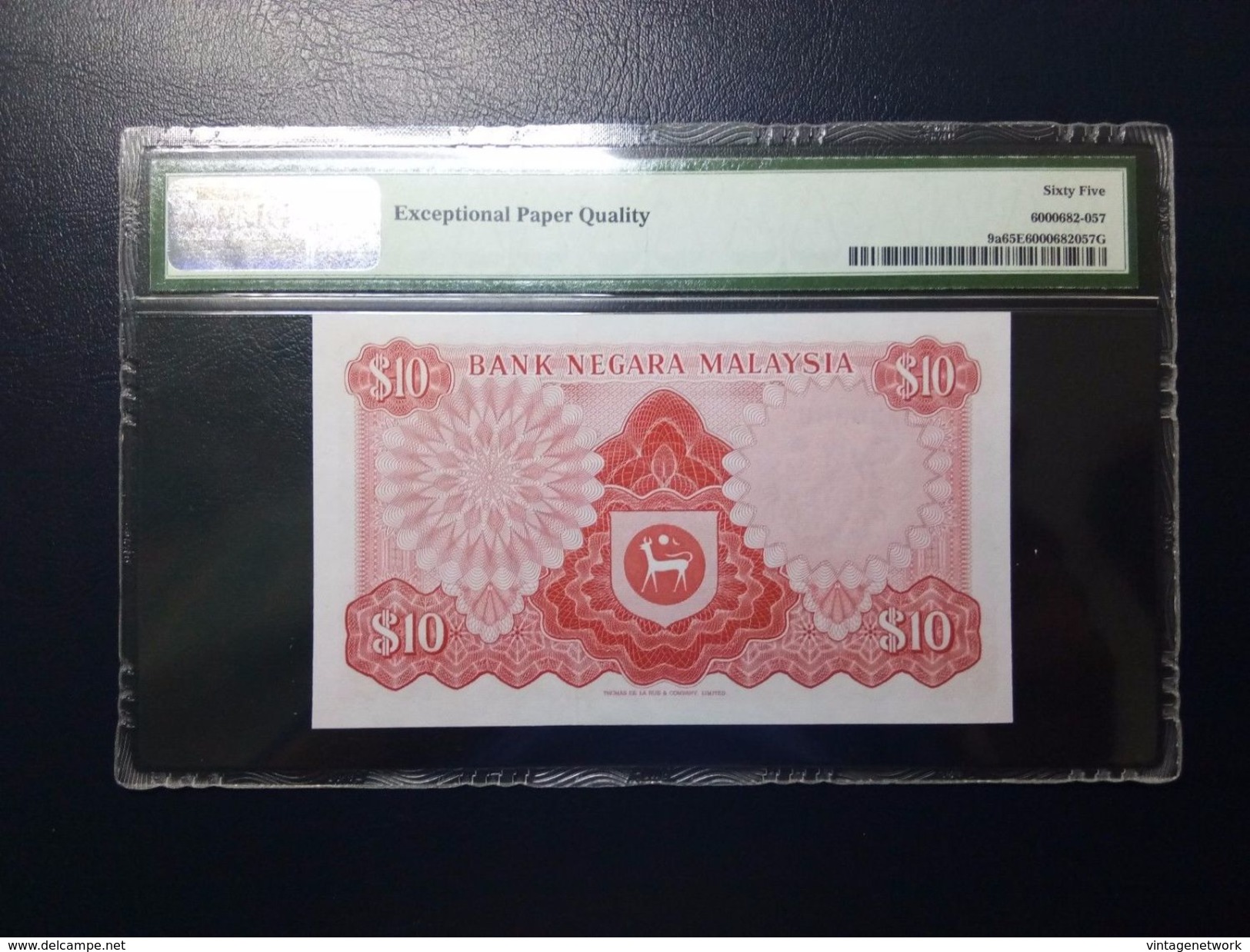 VintageNetwork - Malaysia - 1972-76 - 10 Ringgit - Pick# 9a - PMG 65 EPQ - Malaysia