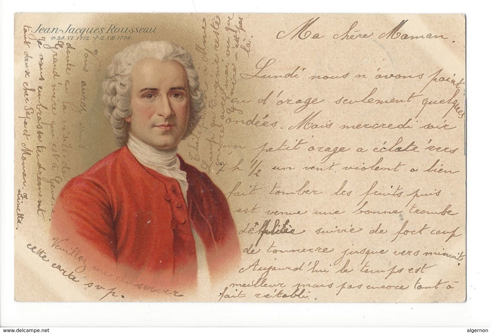 17911 - Jean-Jacques Rousseau - Philosophie & Pensées