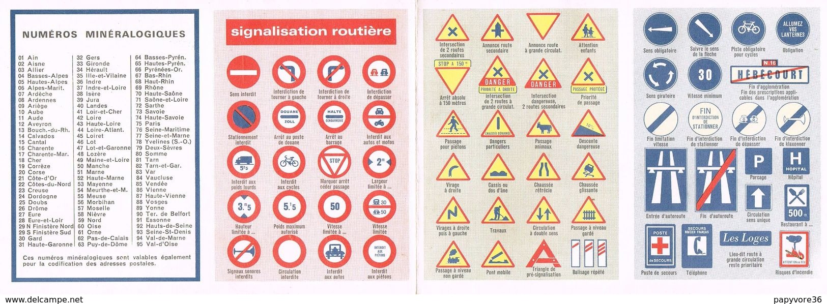 CALENDRIER Dépliant - Compagnie Générale D'Assurances à Châteauroux - 1967 - Petit Format : 1961-70