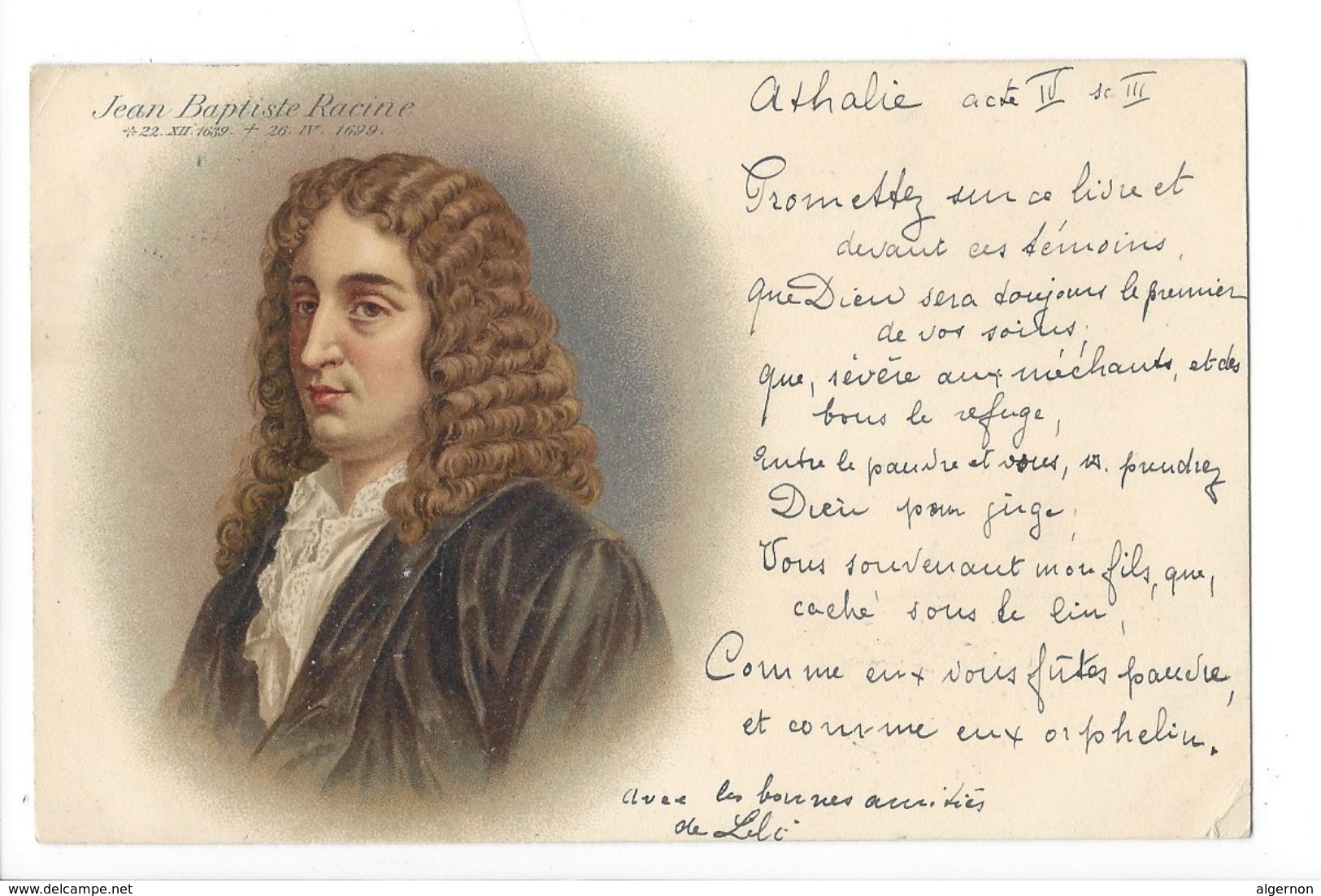 17912 - Jean-Baptiste Racine - Ecrivains