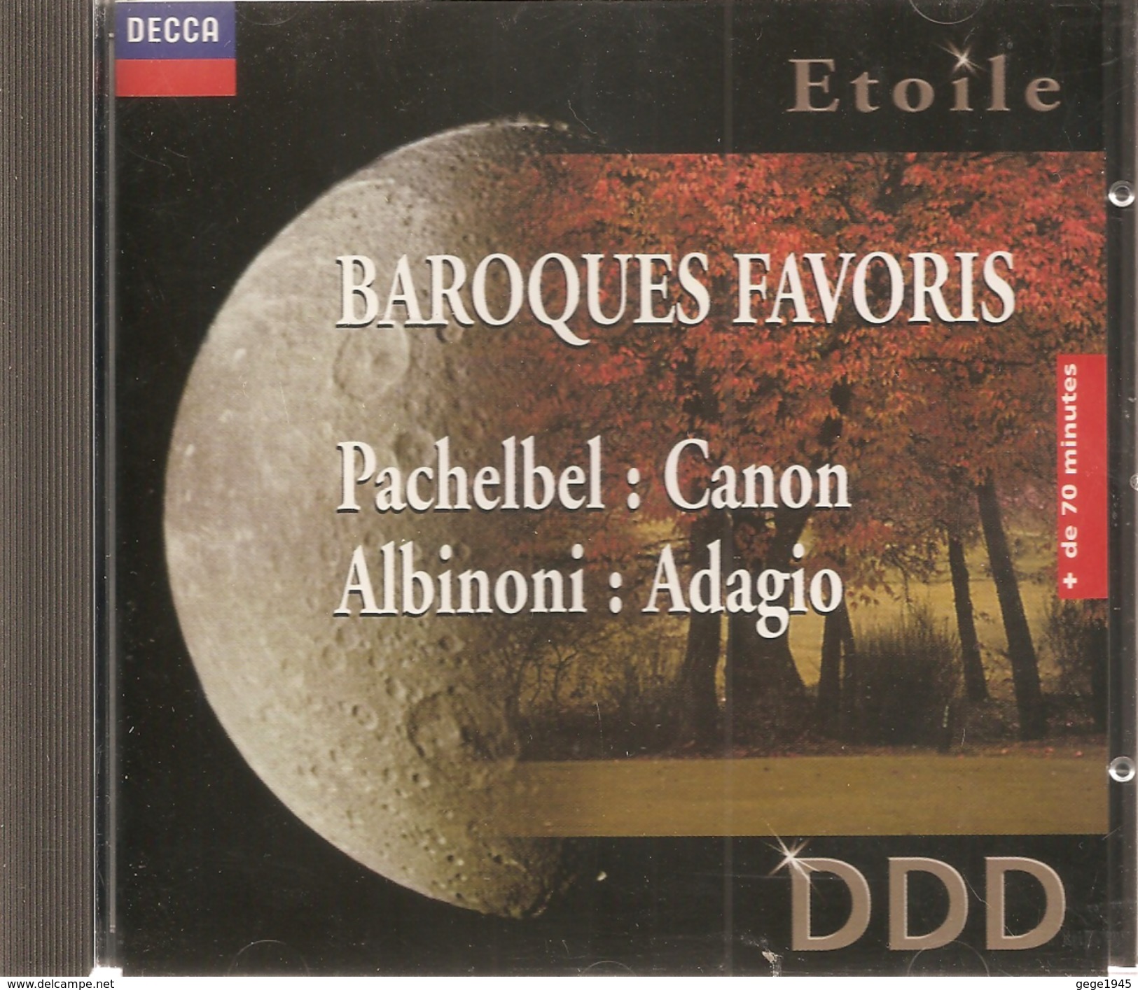 CD      Baroques  Favoris  "  Etoile   "  De  1995   Avec  16  Titres - Klassik