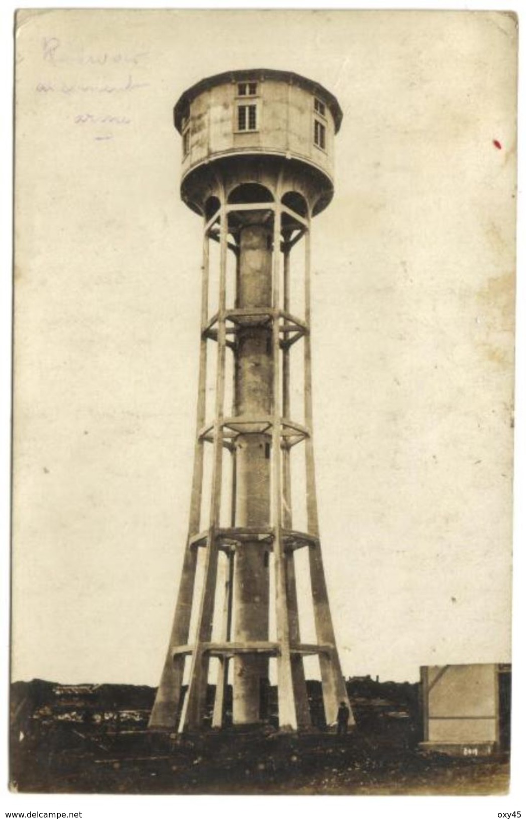 Carte Photo - Château D'eau Non Situé - Watertorens & Windturbines