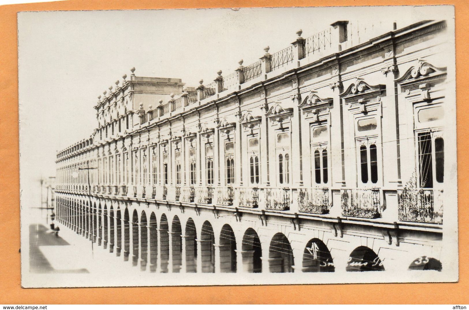 San Luis Potosi Mexico 1910 Postcard - México