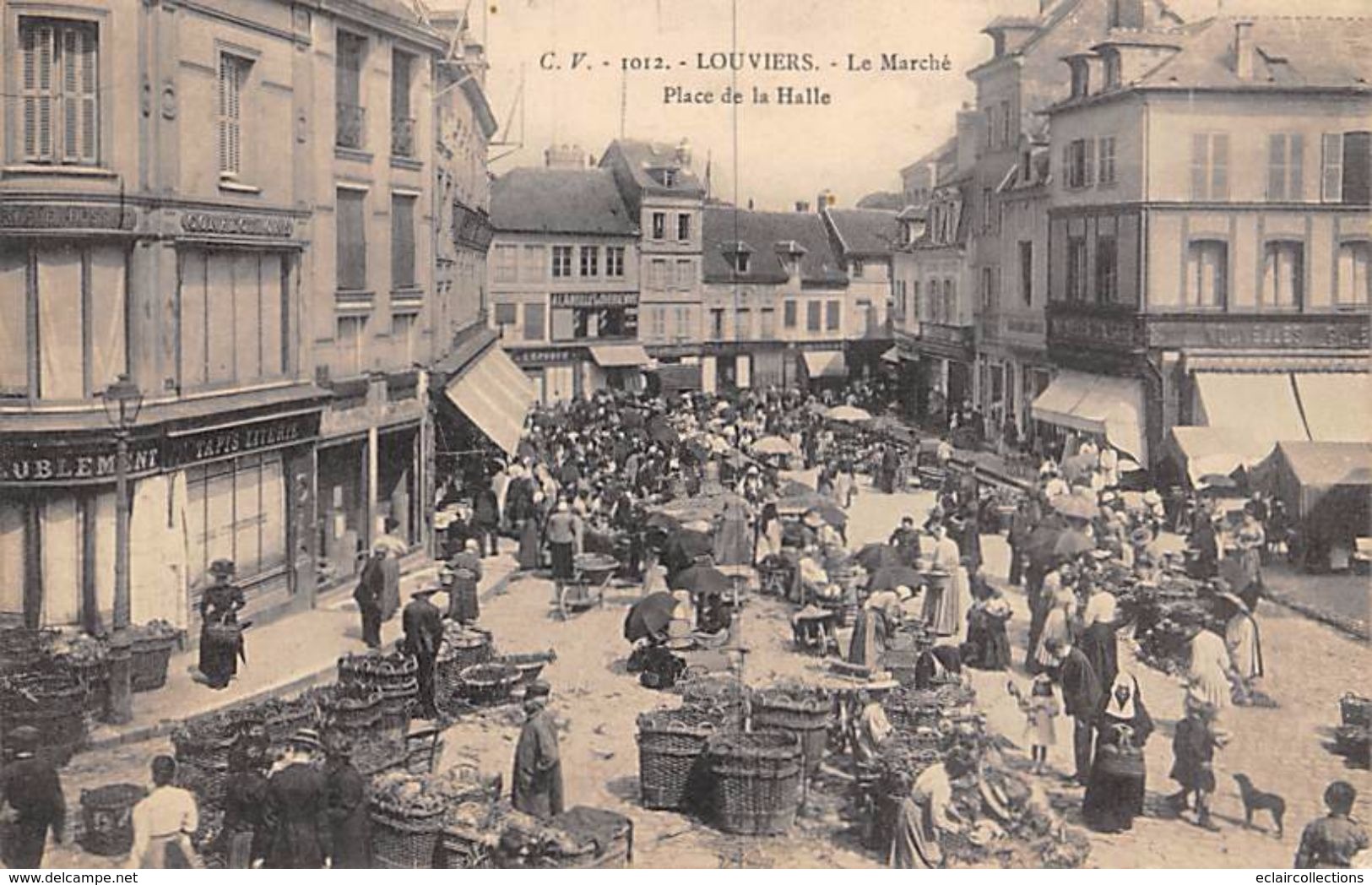 Louviers        27         Le Marché      (voir Scan) - Louviers