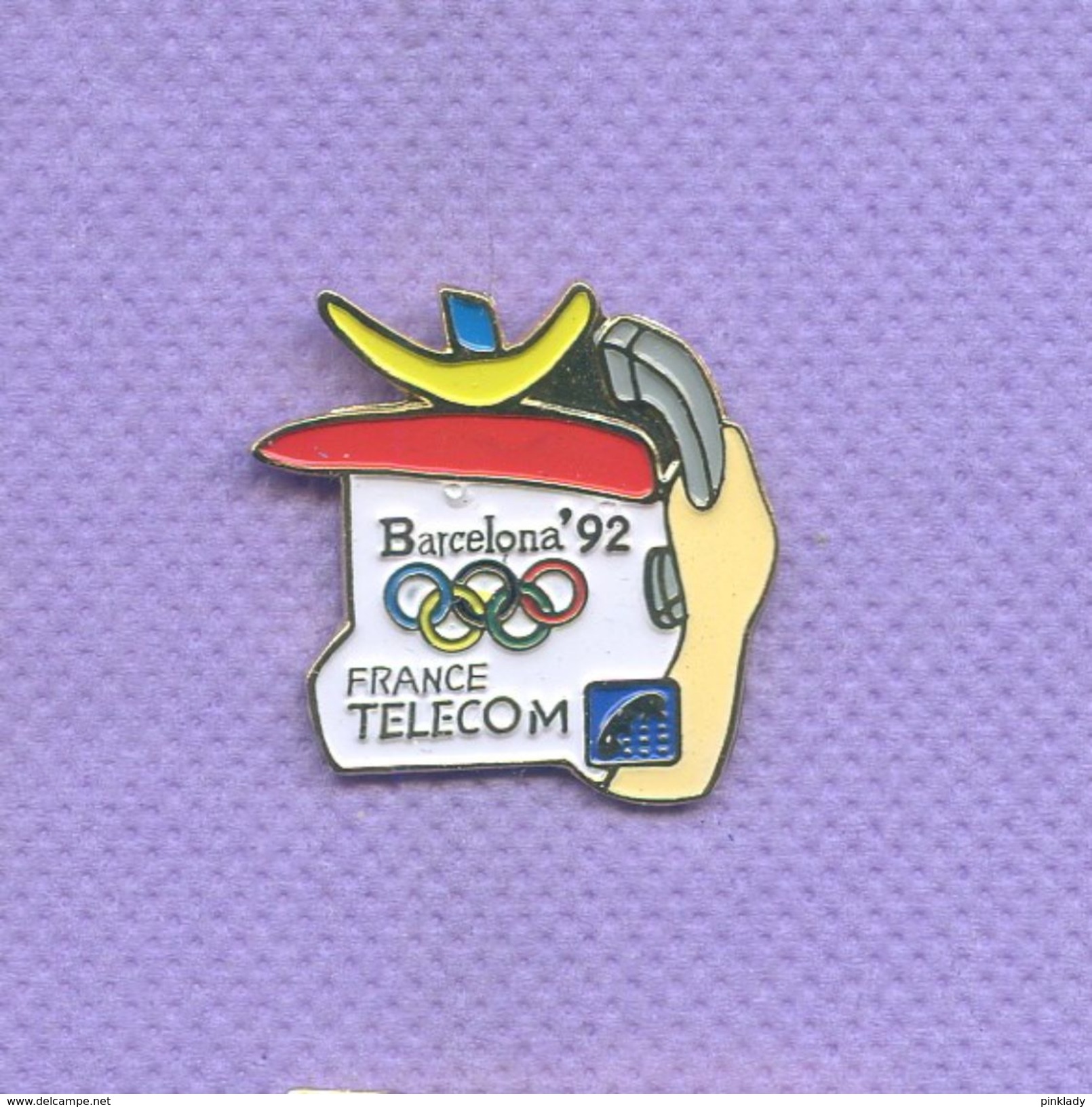 Rare Pins France Telecom Olympique Barcelone Espagne 1992 H726 - France Telecom