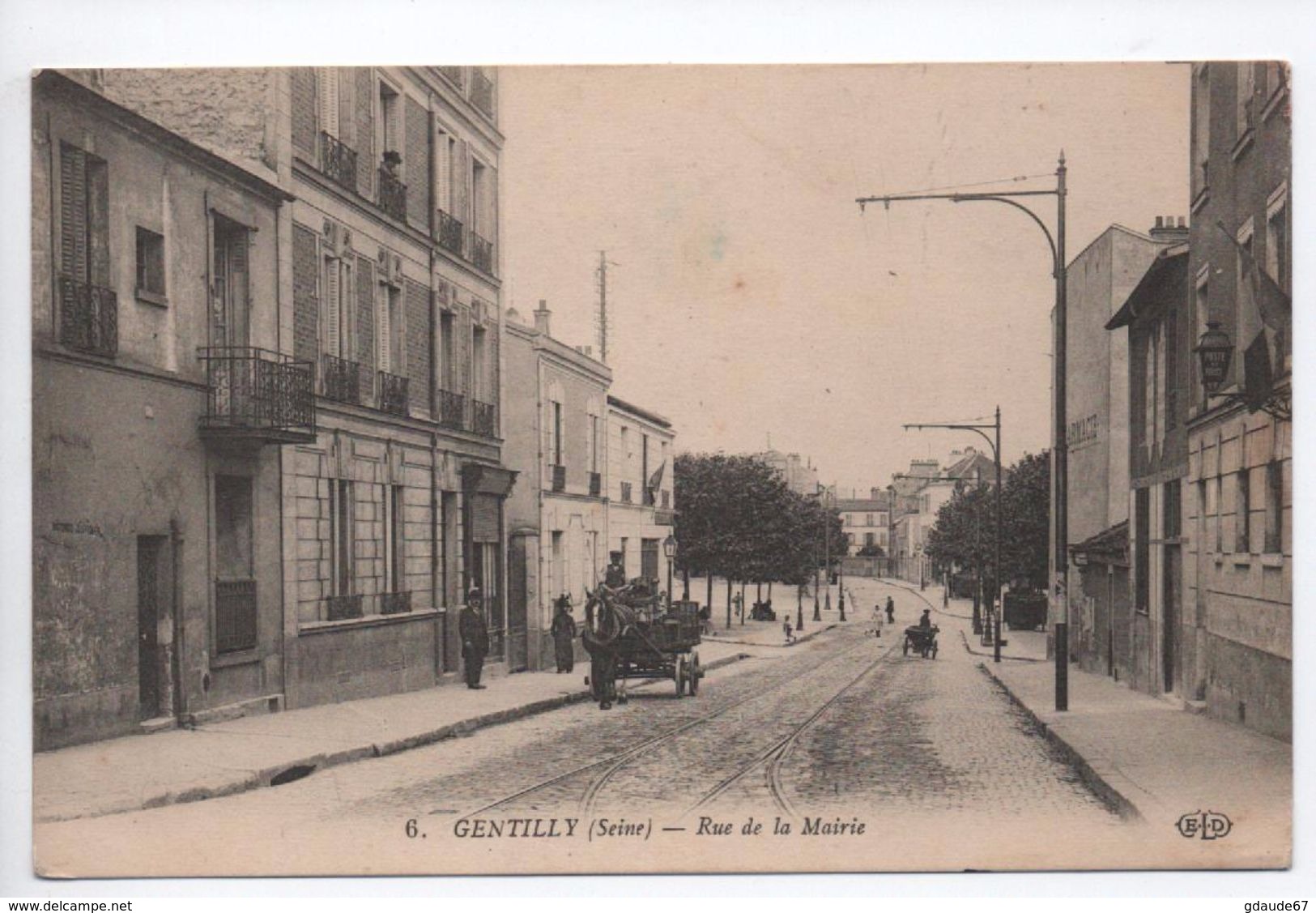 GENTILLY (94) - RUE DE LA MAIRIE - Gentilly