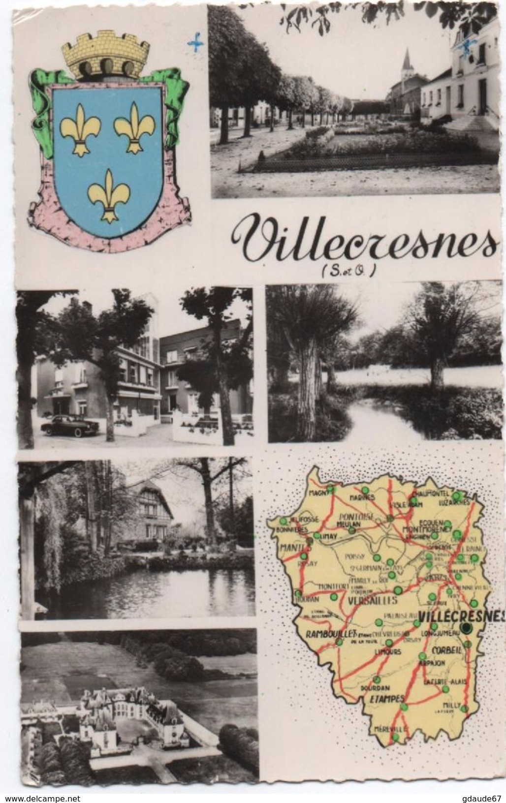 VILLECRESNES (94) - HOTEL DE VILLE ET L'EGLISE - Villecresnes