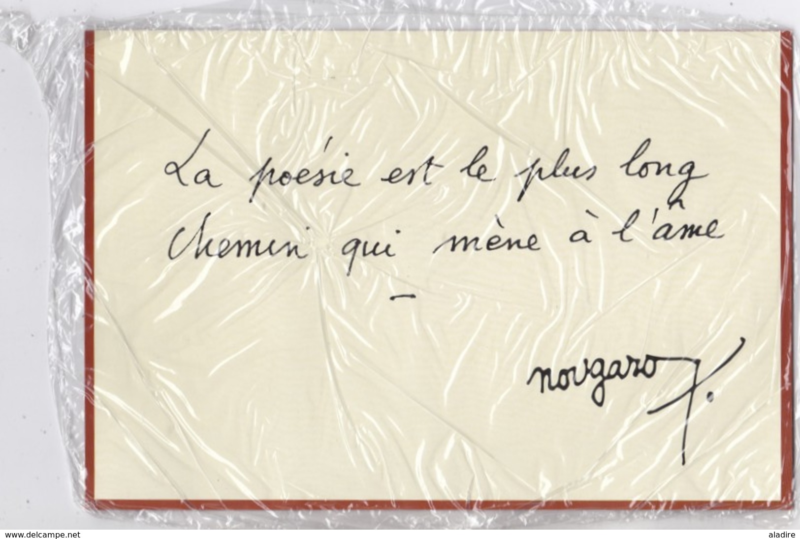 2009 - CLAUDE NOUGARO, Chanteur - Collector - Série 10 TP Lettre 20 G Prioritaire - Valeur Faciale €  12,80 -prix € 6,40 - Collectors