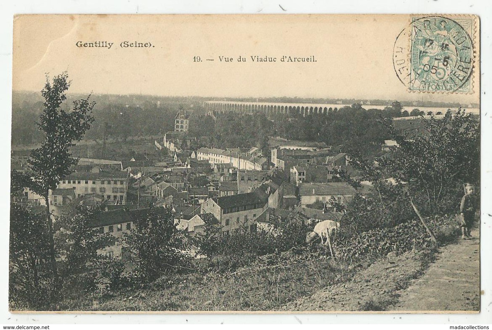 Gentilly (94 - Val De Marne) Vue Du Viaduc D'Arcueil - Gentilly