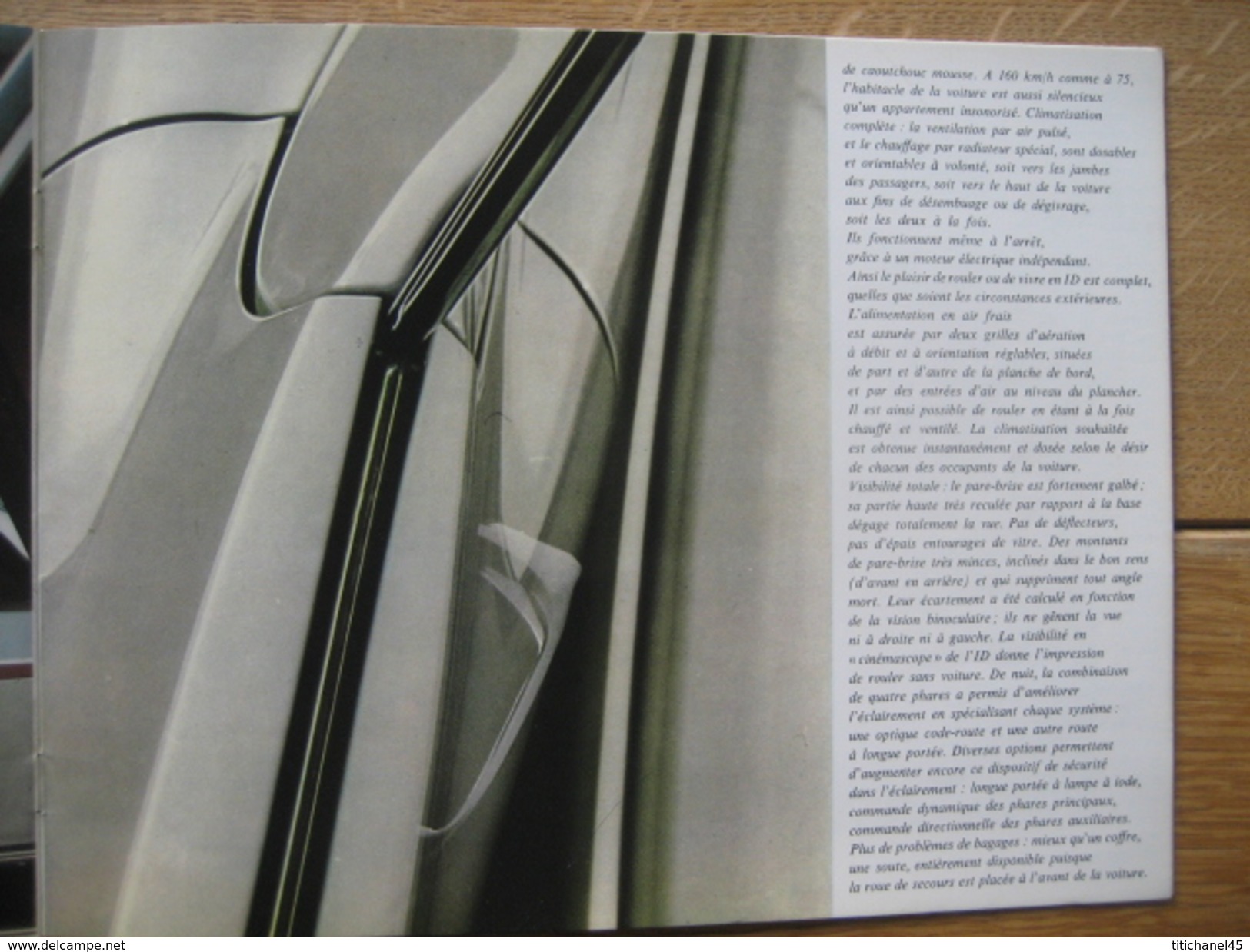 Beau catalogue publicitaire de 1967 CITROËN ID 19