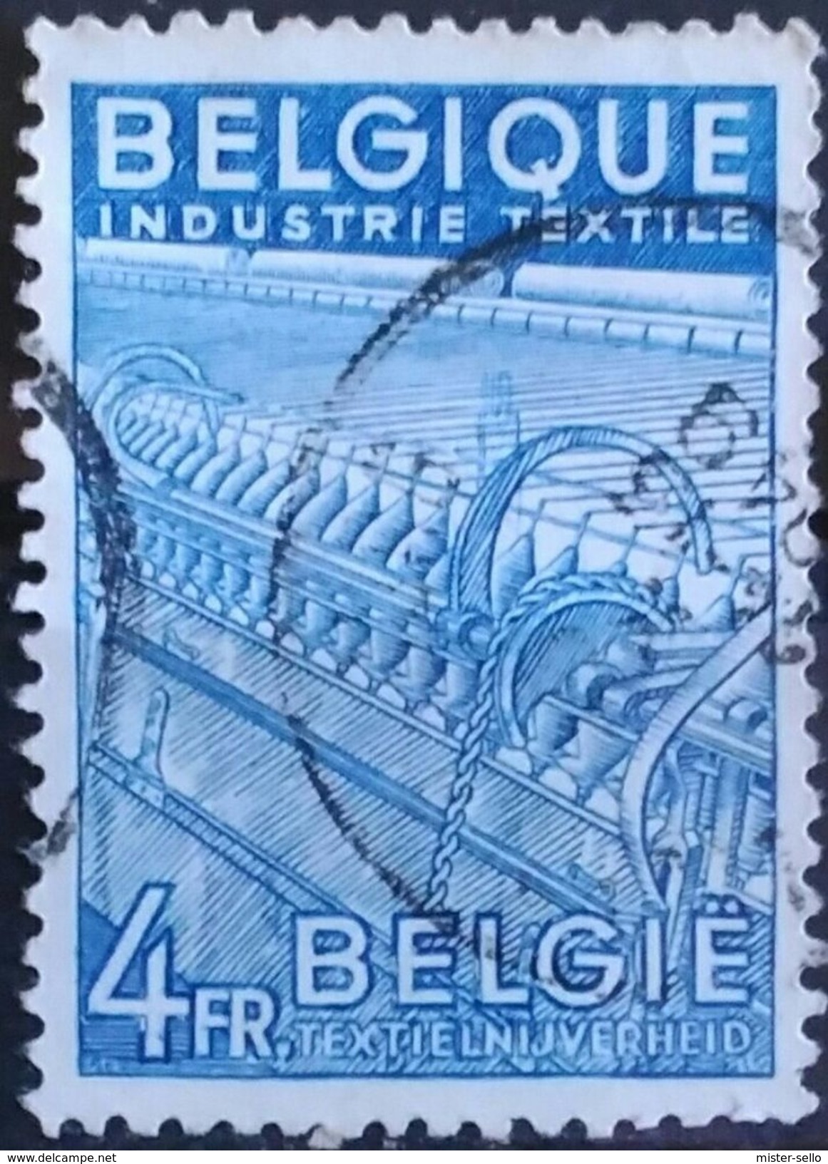 BÉLGICA 1948 National Industry. USADO - USED. - Usati