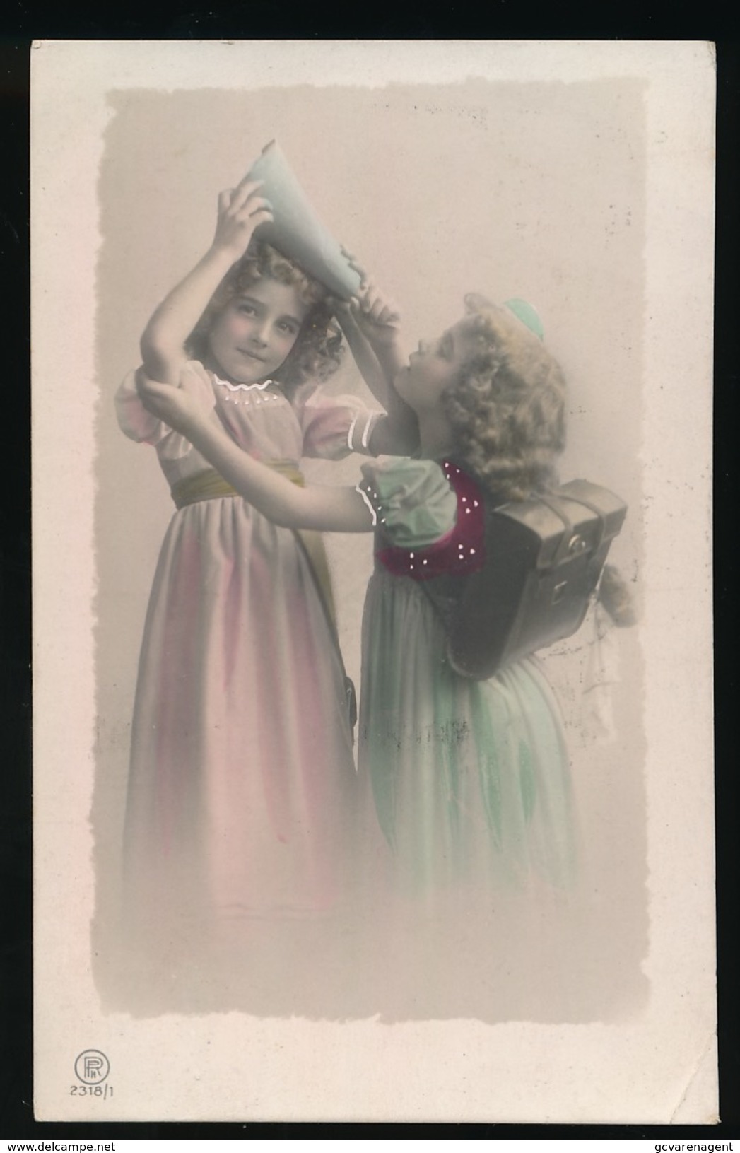 2 JOLIE FILLETTE ( CARTE PHOTO ) - Portraits