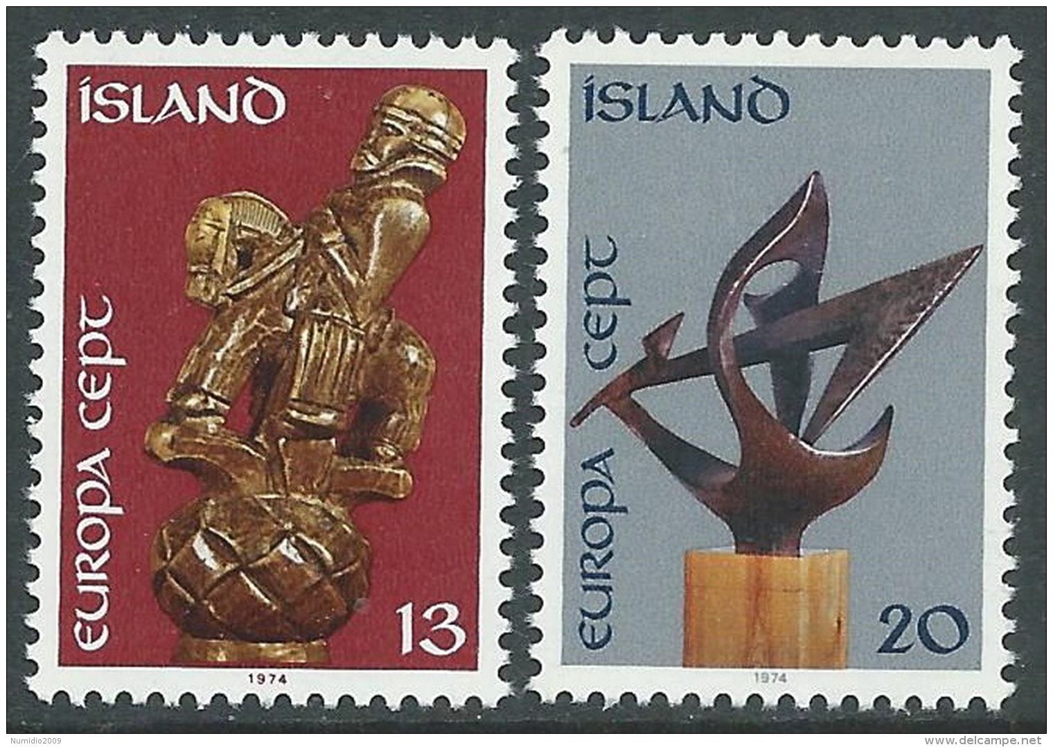 1974 EUROPA CEPT ISLANDA MNH ** - R36 - 1974