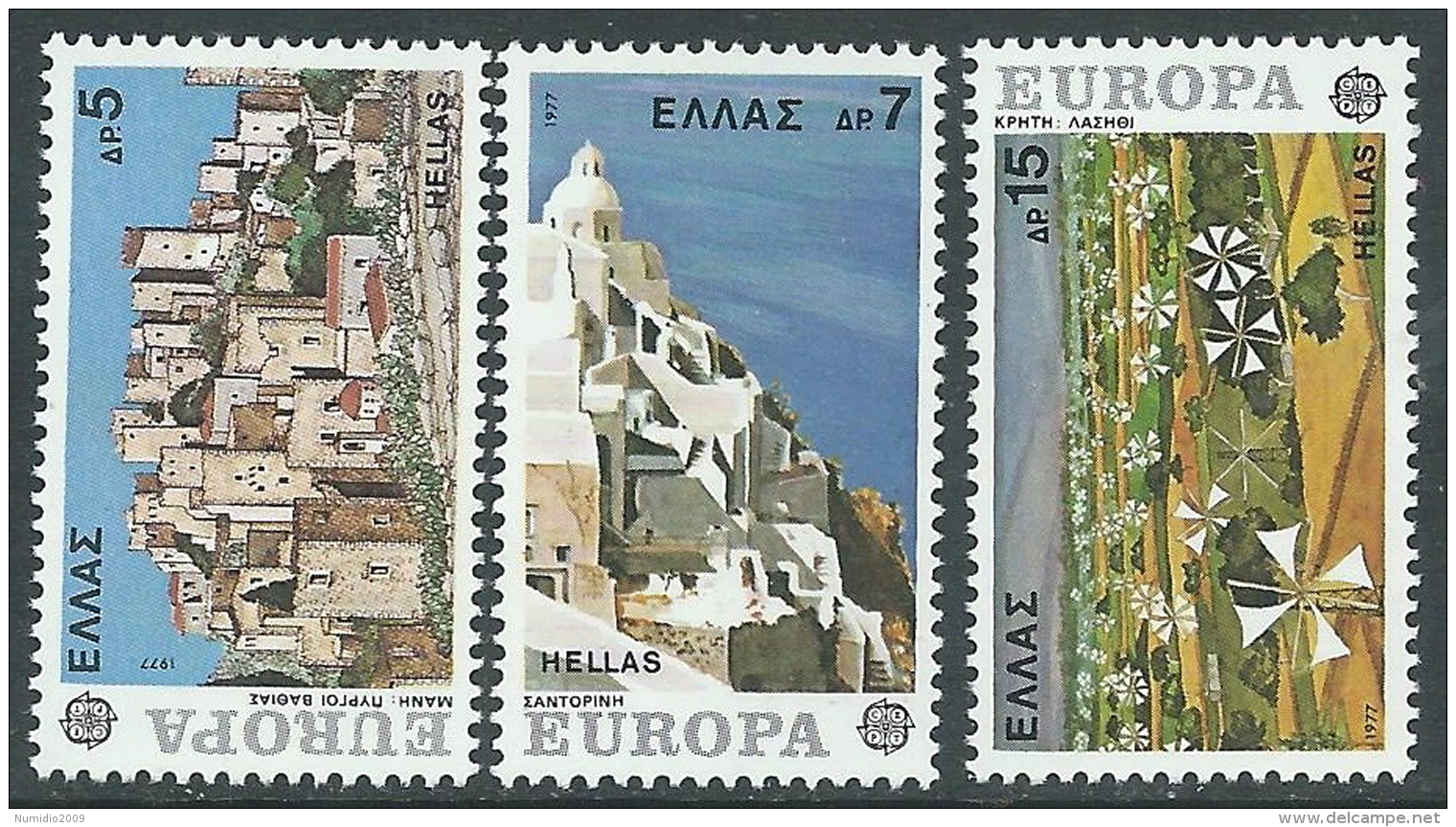 1977 EUROPA CEPT GRECIA MNH ** - R36-3 - 1977